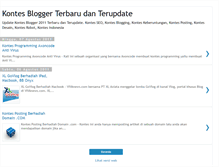 Tablet Screenshot of kontesterbaru.blogspot.com
