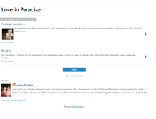 Tablet Screenshot of lovesinparadise.blogspot.com