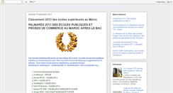 Desktop Screenshot of maroc-emplois.blogspot.com