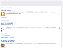 Tablet Screenshot of maroc-emplois.blogspot.com