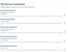 Tablet Screenshot of ckiservicecommittee.blogspot.com
