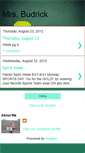 Mobile Screenshot of budrickblog.blogspot.com
