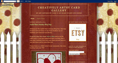 Desktop Screenshot of creativelyartsygallery.blogspot.com