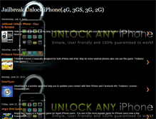 Tablet Screenshot of jailbreakunlockiphone.blogspot.com