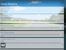 Tablet Screenshot of divineesolutions.blogspot.com