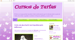 Desktop Screenshot of cursosdetartas.blogspot.com