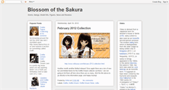 Desktop Screenshot of blossomofthesakura.blogspot.com