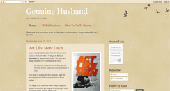 Desktop Screenshot of genuinehusband.blogspot.com