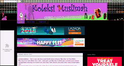 Desktop Screenshot of koleksimuslimahblog.blogspot.com