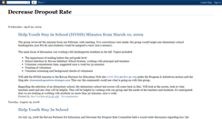 Desktop Screenshot of decreasedropoutrate.blogspot.com
