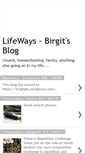 Mobile Screenshot of birgits.blogspot.com