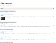 Tablet Screenshot of itpronetwork.blogspot.com
