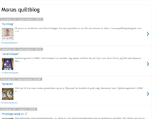 Tablet Screenshot of monas-quiltblog.blogspot.com