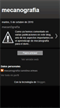 Mobile Screenshot of mecanografa.blogspot.com