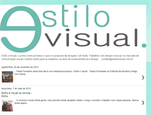 Tablet Screenshot of estiloevisual.blogspot.com