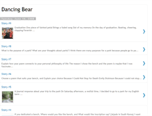 Tablet Screenshot of dancingbear-bigbang.blogspot.com