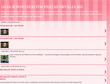 Tablet Screenshot of lojasonhosemfim.blogspot.com
