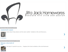 Tablet Screenshot of jittajackhomewares.blogspot.com