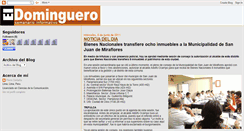 Desktop Screenshot of el-dominguero.blogspot.com