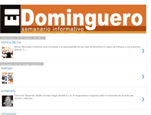 Tablet Screenshot of el-dominguero.blogspot.com