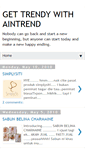 Mobile Screenshot of aintrend.blogspot.com
