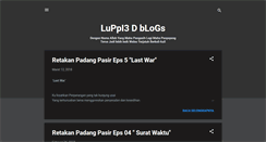 Desktop Screenshot of luppiespy.blogspot.com