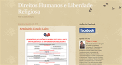 Desktop Screenshot of direitoshumanoseliberdade.blogspot.com