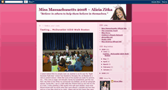 Desktop Screenshot of missmass08.blogspot.com