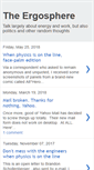 Mobile Screenshot of ergosphere.blogspot.com