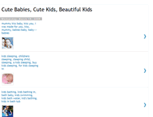 Tablet Screenshot of cutebabiessnaps.blogspot.com