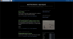 Desktop Screenshot of motocrossiquique.blogspot.com