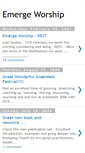 Mobile Screenshot of emergeworship.blogspot.com