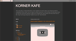 Desktop Screenshot of kornerkafe.blogspot.com