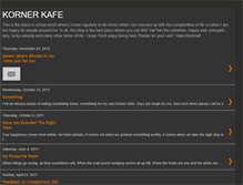 Tablet Screenshot of kornerkafe.blogspot.com