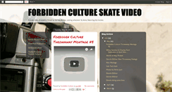 Desktop Screenshot of forbiddenculture2011.blogspot.com