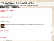 Tablet Screenshot of forbiddenculture2011.blogspot.com