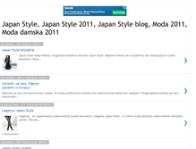 Tablet Screenshot of japan-style-ubrania.blogspot.com