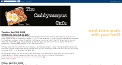Desktop Screenshot of caddywampuscafe.blogspot.com