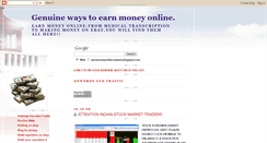 Desktop Screenshot of earnmoneyonline-mantra.blogspot.com
