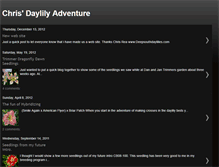 Tablet Screenshot of chrisdaylilyadventure.blogspot.com