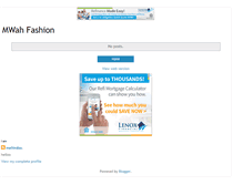 Tablet Screenshot of mwahfashion.blogspot.com