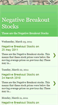 Mobile Screenshot of negativebreakoutstocks.blogspot.com