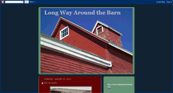 Desktop Screenshot of longwayaroundthebarn.blogspot.com