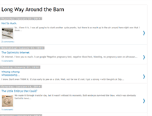Tablet Screenshot of longwayaroundthebarn.blogspot.com