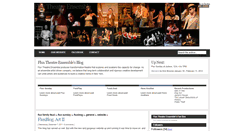 Desktop Screenshot of fluxtheatreensemble.blogspot.com
