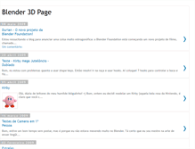 Tablet Screenshot of blender3dpage.blogspot.com