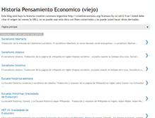 Tablet Screenshot of historia-pensamiento-economico.blogspot.com