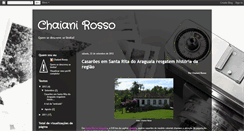 Desktop Screenshot of chaianirosso.blogspot.com