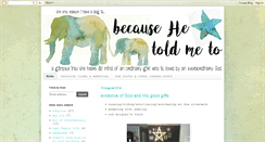 Desktop Screenshot of obsequiumfidei.blogspot.com