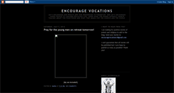 Desktop Screenshot of encouragevocations.blogspot.com